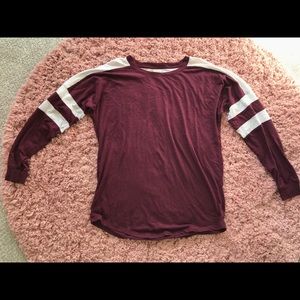 🌸Maroon long sleeve PINK